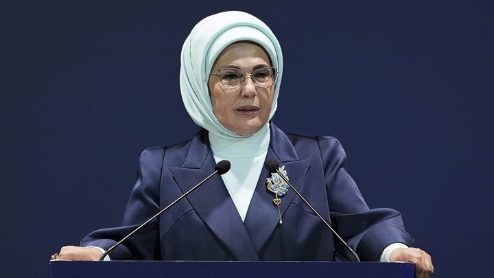 Emine Erdoğan: İklim ve çevre sorunlarının çözümünde uluslararası işbirliğini son derece önemsiyoruz