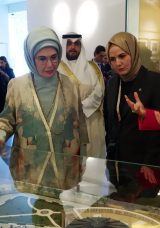 Emine Erdoğan, Kuveyt'te Al Salam Sarayı M&uuml;zesi'ni ziyaret etti