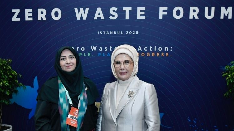 Emine Erdoğan'dan İran Cumhurbaşkanı Yardımcısı Ansari ile G&ouml;r&uuml;şme Paylaşımı