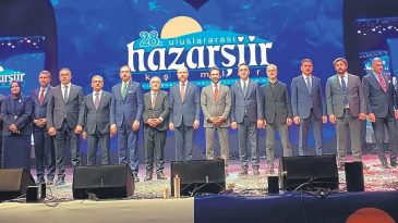 Erdoğan ve Sancar'a T&uuml;rk D&uuml;nyası Hizmet &Ouml;d&uuml;l&uuml;