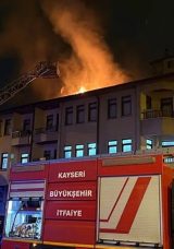Eşi Eve Almayınca Binada Yangın &Ccedil;ıkardı