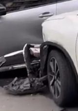 Eyüpsultan'da korkutucu kaza anları kameraya yansıdı: 'U' dönüşü tehlikesi!