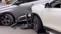 Eyüpsultan'da korkutucu kaza anları kameraya yansıdı: 'U' dönüşü tehlikesi!