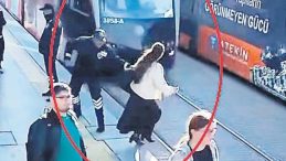 Faciayı güvenlik görevlisi önledi