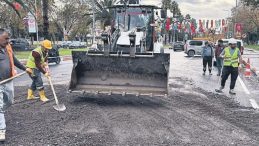 Fatih Belediyesi, Vatan Caddesi'ndeki Göçüğü Onardı