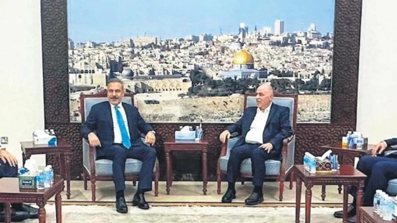 Fidan ve Kalın, Hamas'la Temas Kurdu