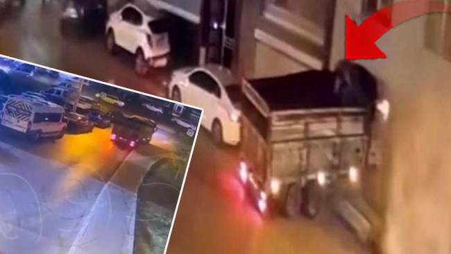 Freni Boşalan Kamyon Eve Girdi! 'Kaza Yarım Saat Önce Olsa Bu Röportajı Veremezdik'