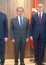 Galatasaray Başkanı Dursun &Ouml;zbek&rsquo;ten Bakırk&ouml;y Cumhuriyet Başsavcısı Do&ccedil;. Dr. Barış Duman&rsquo;a hayırlı olsun ziyareti