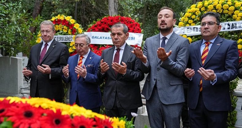 Galatasaray'da Ali Sami Yen'in Mezarı Ziyaret Edildi!