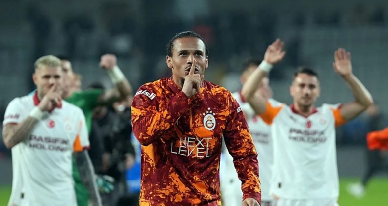 Galatasaray'da Maç Sonu Üçlüsü Sane'den!