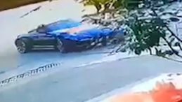 Gaziantep'te Lüks Aracın Sürücüsü Drift Yaparken Güvenlik Kamerasına Takıldı: 50 Bin TL Ceza Aldı!