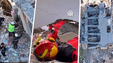 Gebze'de 5 Kişilik Aileden Sadece Dilara Kurtarıldı! Enkazda İlk Temas Kamerada: İletişim B&ouml;yle Sağlandı