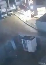 Gebze'deki Bina Yıkım Anı G&uuml;venlik Kamerasında