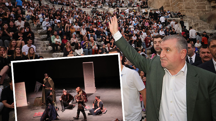Genç Yetenekler Aspendos Antik Tiyatrosu'nda Performans Sergiledi