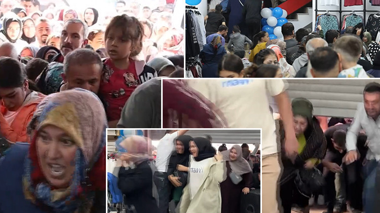 Giyim Mağazasında İndirim Heyecanı