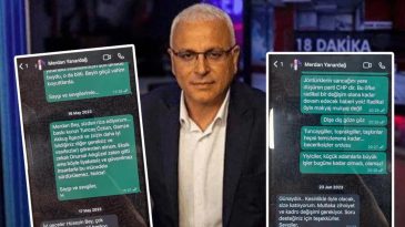 H&uuml;seyin G&uuml;n&rsquo;den Merdan Yanardağ&rsquo;a talimat! Whatsapp mesajları ortaya &ccedil;ıktı! Baskı kurun! o vasıfsızlar g&ouml;revden alınsın