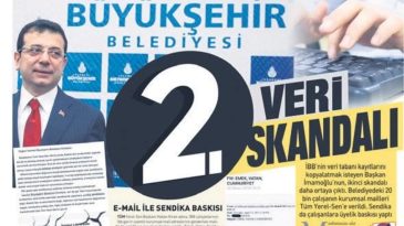 İBB, T&uuml;m Verilerimizi Almanya ve ABD'ye Satmış Olabilir