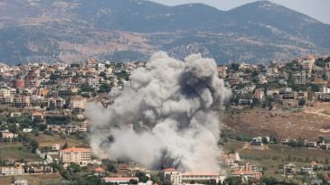 İsrail, L&uuml;bnan'ın G&uuml;neyine Hava Saldırısı Ger&ccedil;ekleştirdi