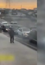 İstanbul'da D&uuml;ğ&uuml;n Konvoyunda Yolu Kapatıp Trafik G&uuml;venliğini Tehlikeye Atan 10 S&uuml;r&uuml;c&uuml; Yakalandı