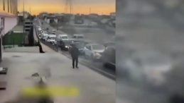 İstanbul'da D&uuml;ğ&uuml;n Konvoyunda Yolu Kapatıp Trafik G&uuml;venliğini Tehlikeye Atan 10 S&uuml;r&uuml;c&uuml; Yakalandı