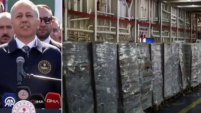 İyilik Gemisi Gazze'ye uğurlandı! İçişleri Bakanı Yerlikaya: Milyonlar 'Gazze yalnız değildir' dedi