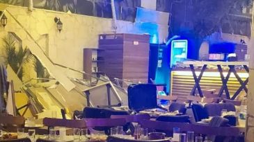 İzmir'de Eğlence Mekanında Tavan &Ccedil;&ouml;kt&uuml;: 6 Kişi Yaralandı