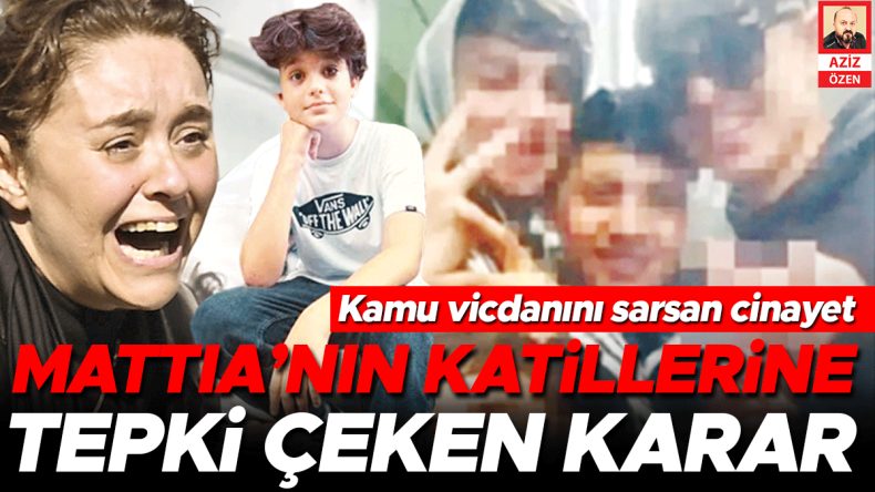 Kamu vicdanını sarsan cinayet! Mattia’nın katillerine tepki çeken karar