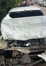 Kamyon ve Otomobil &Ccedil;arpıştı: 4 Kişi Yaralandı!