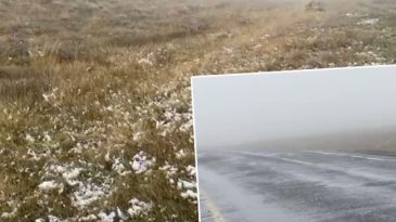Kar Yağışı Etkisini G&ouml;sterdi: Hava Sıcaklığı 1 Dereceye D&uuml;şt&uuml;