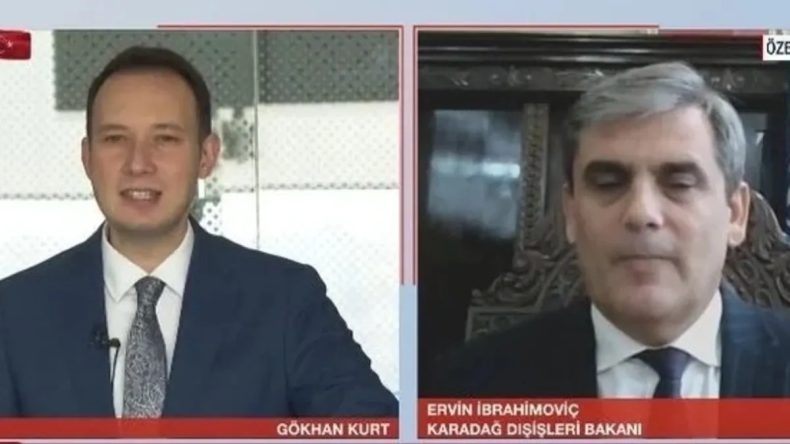 Karadağ Dışişleri Bakanı A Haber'de: "Türkiye ile Mükemmel İlişkilere Sahibiz"