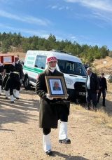 Kıbrıs Gazisi İbrahim Kara&ccedil;ay Uğurlandı