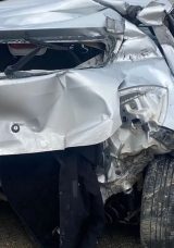 Kırıkkale'de dehşet veren kaza! İki ara&ccedil; &ccedil;arpıştı | Yaralılar mevcut
