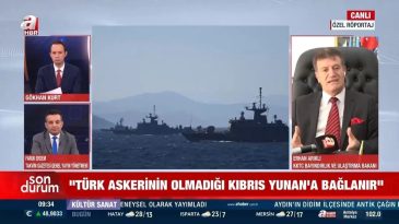 KKTC Bakanı Arıklı: T&uuml;rk askerinin olmadığı Kıbrıs Yunan'a bağlı kalır