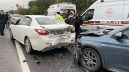 Kocaeli'de Zincirleme Trafik Kazası: 5 Araç Çarpıştı! 1’i Çocuk, 5 Yaralı