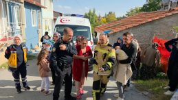 Kütahya'da Kahraman Anne: Çocuklarını Yangından Böyle Kurtardı!