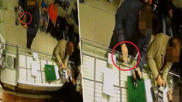 Kuyumcudan 50 Gram Altın &Ccedil;alındı! O Anlar G&uuml;venlik Kameralarına Yansıdı