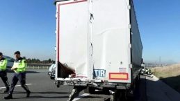 Kuzey Marmara Otoyolu'nda Otomobil TIR’ın Altına Girdi! Otomobilin Sürücüsü Hayatını Kaybetti