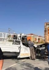 Malatya'da Hafriyat Kamyonu ile Pikap &Ccedil;arpıştı: 1 Kişi Hayatını Kaybetti