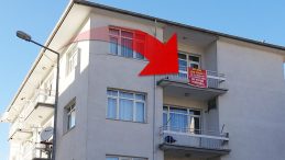 Malatya'daki Bina Dikkat Çekiyor! Pankart Görenleri Hayrete Düşürüyor