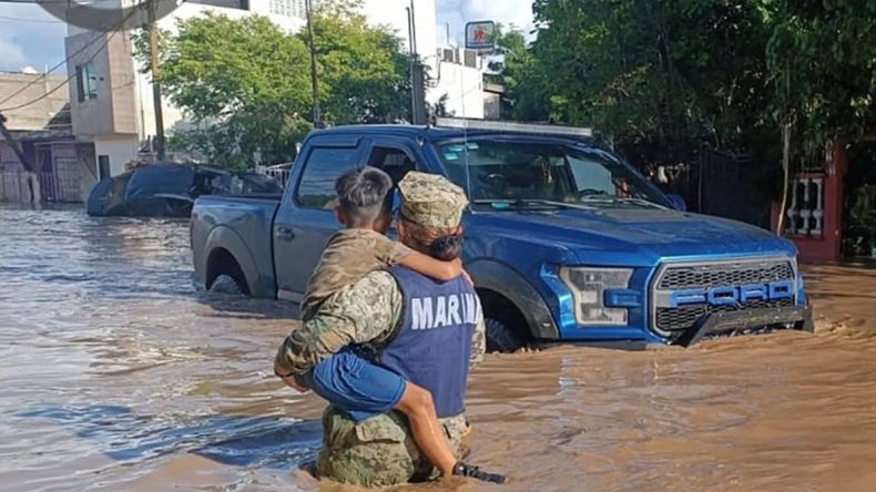 Meksika'nın Sel Felaketinde Can Kaybı 44 Oldu