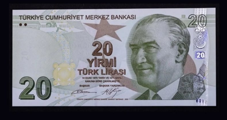 Merkez Bankası Duyurdu: Yeni 20 Lira Banknotlar Tedavüle Çıktı
