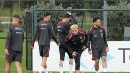 A Milli Futbol Takımı, Gürcistan Maçının Hazırlıklarını Tamamladı