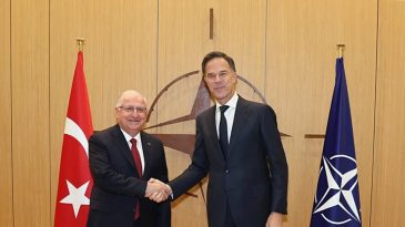 Milli Savunma Bakanı G&uuml;ler, NATO Genel Sekreteri Rutte ile G&ouml;r&uuml;şt&uuml;