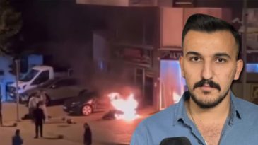 Motosiklet S&uuml;r&uuml;c&uuml;s&uuml;n&uuml; Alevler İ&ccedil;inden B&ouml;yle Kurtardı: 'Kahramanlık Değil, İnsanlık G&ouml;revi'