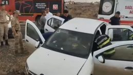 Otomobil Şarampole Devrildi: 3 Yaralı