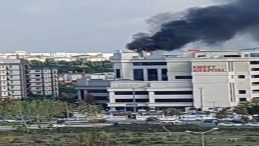 Pendik'te Hastane Yangını! Dumanlar Gökyüzüne Yükseldi
