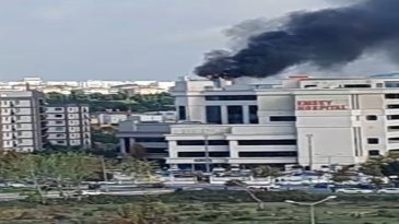 Pendik'te Hastane Yangını! Dumanlar G&ouml;ky&uuml;z&uuml;ne Y&uuml;kseldi