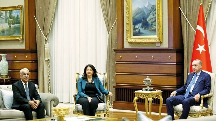 PKK'nın Çekilme Kararı Sonrası DEM Heyeti Beştepe'de