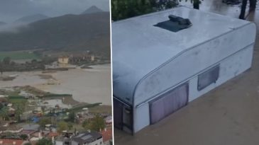 Sağanak Vurdu: Yağmur Suları Sele D&ouml;n&uuml;şt&uuml; | Evler Sular Altında Kaldı, Heyelan Nedeniyle Yol Kapandı