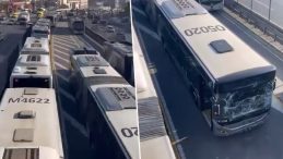 Sefaköy'de Metrobüs Kazası: Ekipler Olay Yerinde